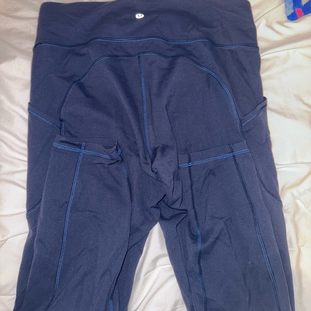 lululemon athletica Navy Blue Leggings